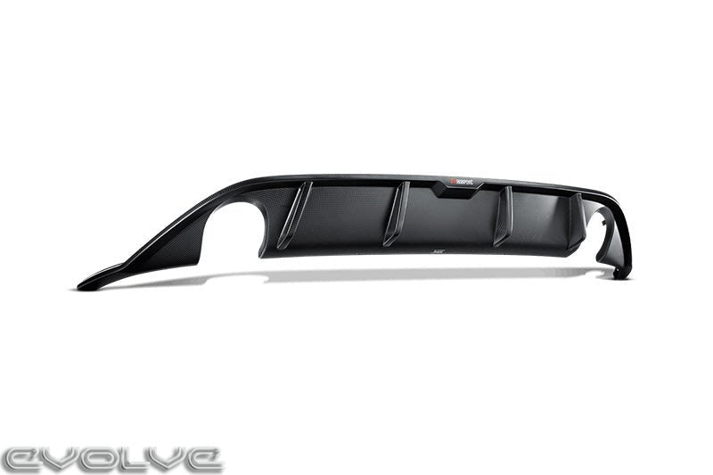 Akrapovic Rear Carbon Fibre Diffuser - VW Golf MK7 GTI - Evolve Automotive